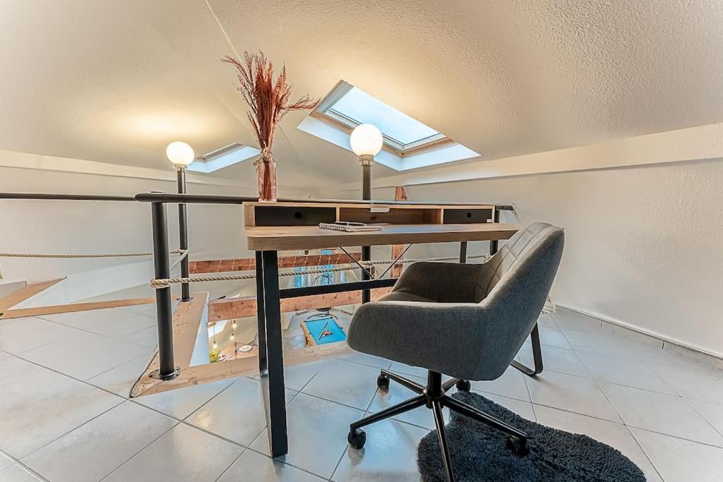 Appartement Loft Mit Billard-Tisch Und Ps4 à Wuppertal Extérieur photo