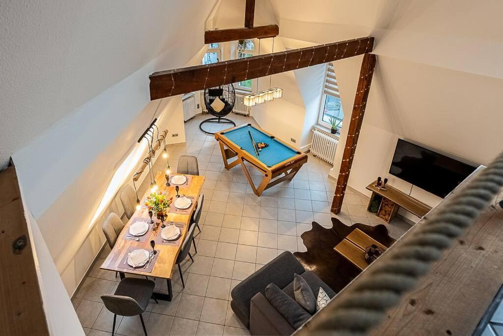 Appartement Loft Mit Billard-Tisch Und Ps4 à Wuppertal Extérieur photo