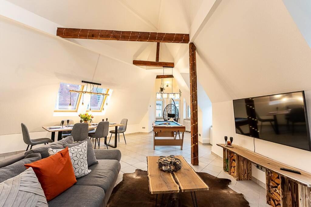 Appartement Loft Mit Billard-Tisch Und Ps4 à Wuppertal Extérieur photo